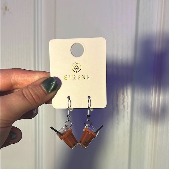 None Jewelry - 🩵3/$20🩵 Boba Bubble Tea Earrings 🧋